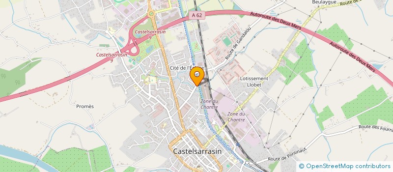 localisation de l'entreprise 880 952 163   MONTESQUIOU