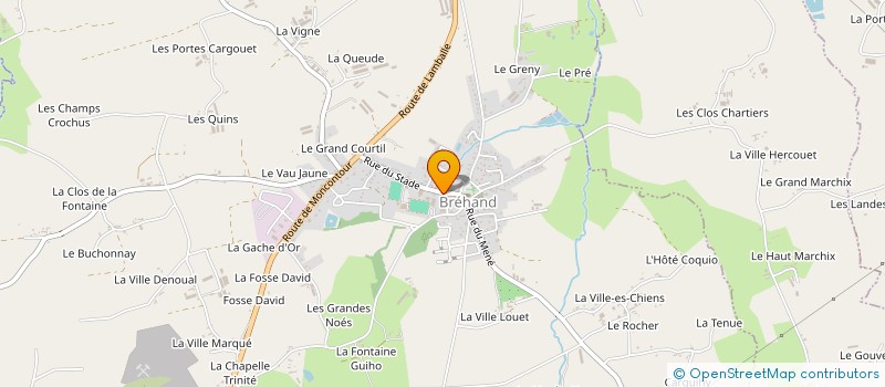 localisation de l'entreprise 880 954 797   BREHAND