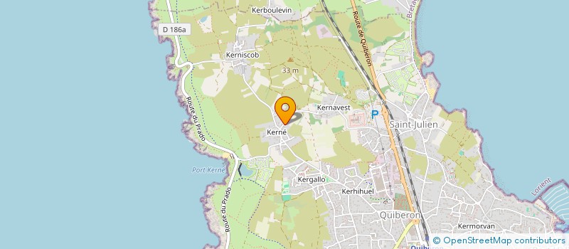 localisation de l'entreprise 880 965 447   QUIBERON