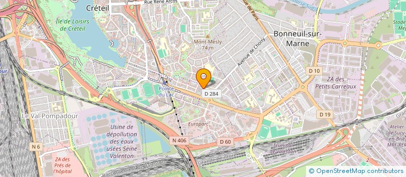 localisation de l'entreprise 880 975 057   CRETEIL