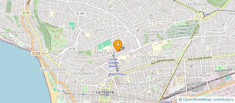 localisation de l'entreprise 880 992 961   LE HAVRE