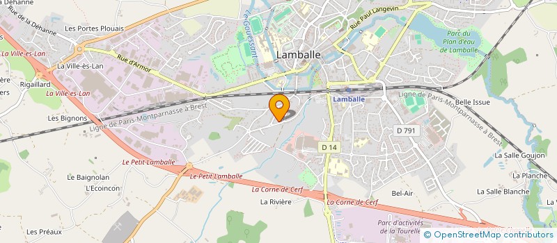 localisation de l'entreprise 880 996 061  à BREST