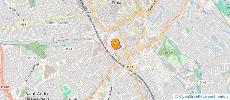 localisation de l'entreprise 880 996 624   TROYES