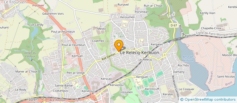 localisation de l'entreprise 881 004 311  à BREST