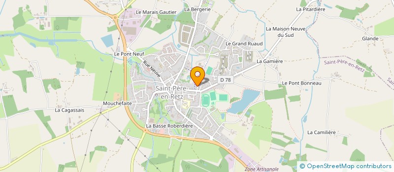 localisation de l'entreprise 881 004 451  à SAINT-BREVIN-LES-PINS