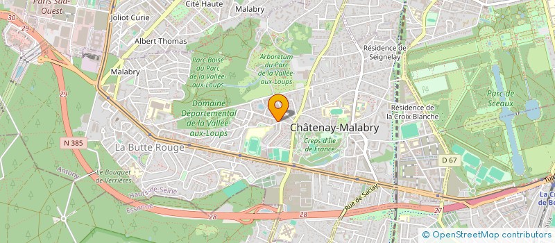 localisation de l'entreprise 881 013 171   CHATENAY-MALABRY