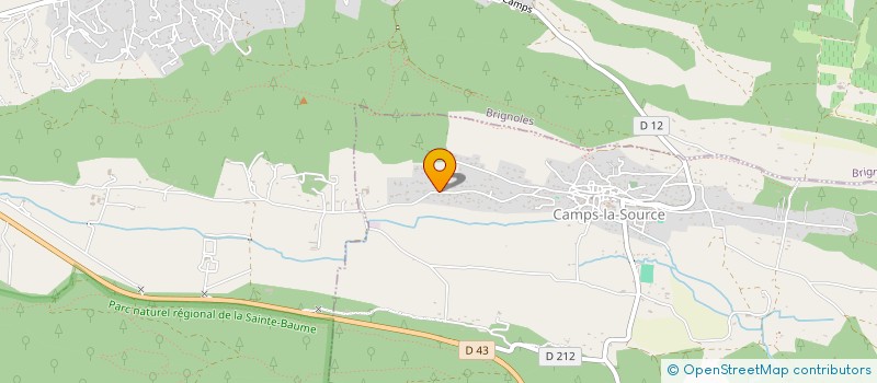 localisation de l'entreprise 881 025 464   COLLOBRIERES