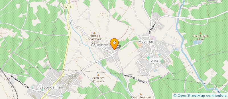 localisation de l'entreprise 881 033 880   COULOBRES