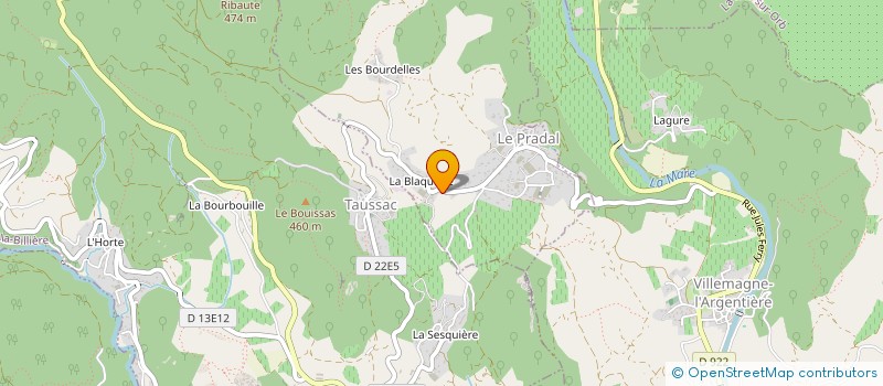 localisation de l'entreprise 881 035 463   LE PRADAL