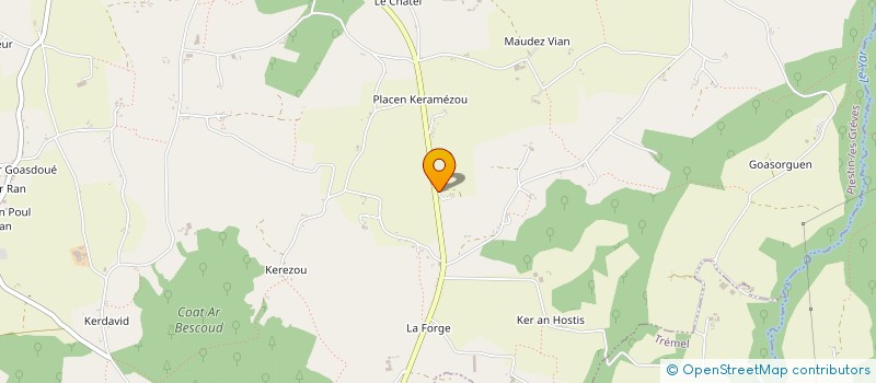 localisation de l'entreprise 881 038 277   PLESTIN-LES-GREVES