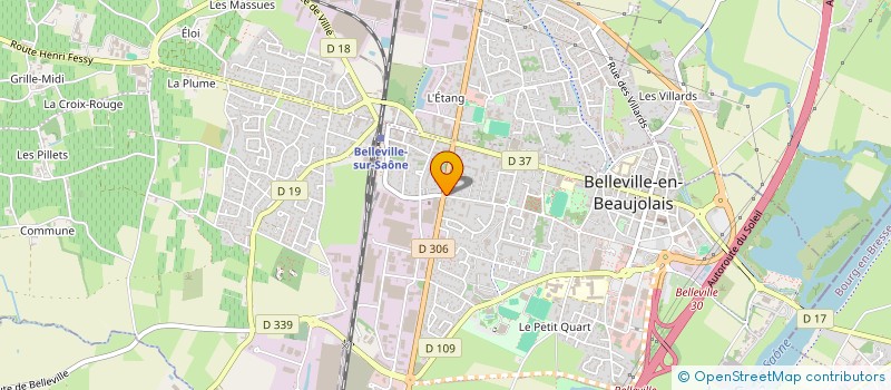 localisation de l'entreprise 881 043 715   BELLEVILLE-EN-BEAUJOLAIS