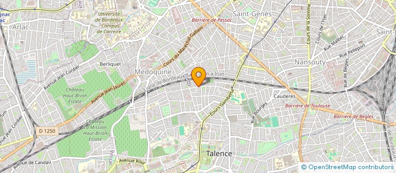 localisation de l'entreprise 881 050 108   TALENCE