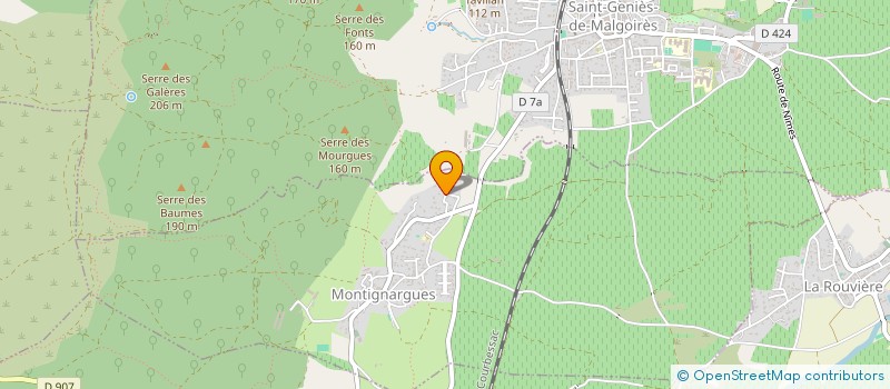 localisation de l'entreprise 881 053 813   MONTIGNARGUES