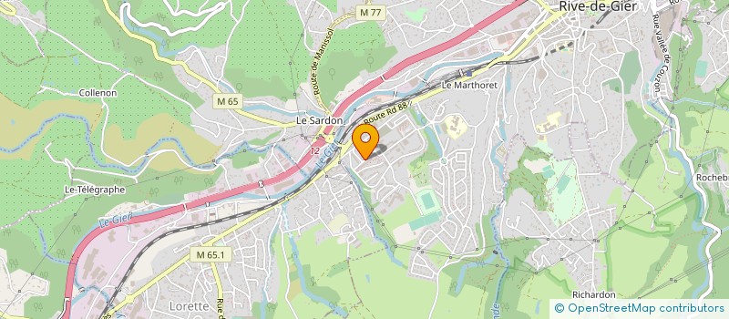 localisation de l'entreprise 881 059 356   RIVE-DE-GIER