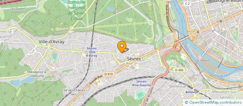 localisation de l'entreprise 881 066 823 à SEVRES