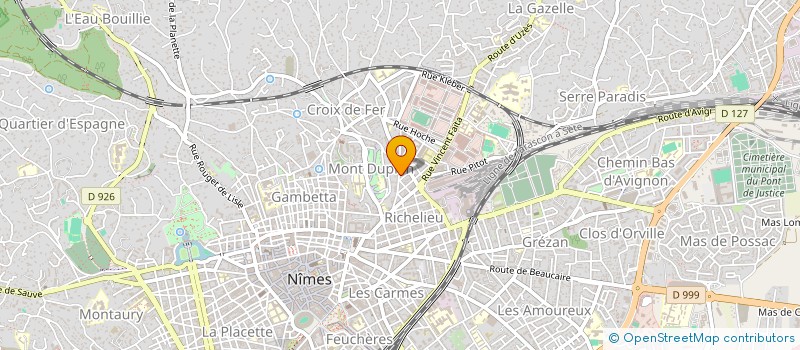 localisation de l'entreprise 881 072 474   NIMES