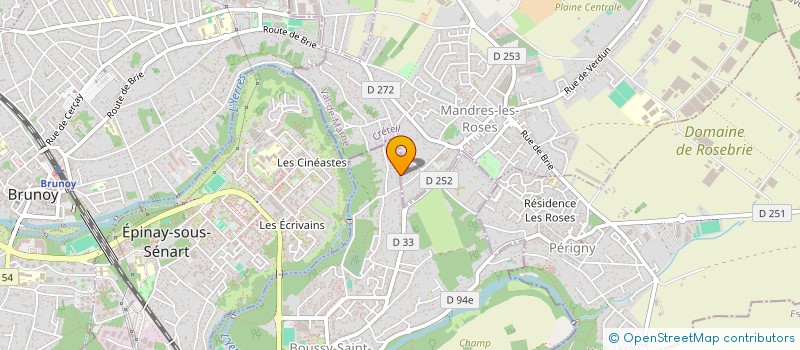 localisation de l'entreprise 881 080 535   BOUSSY-SAINT-ANTOINE