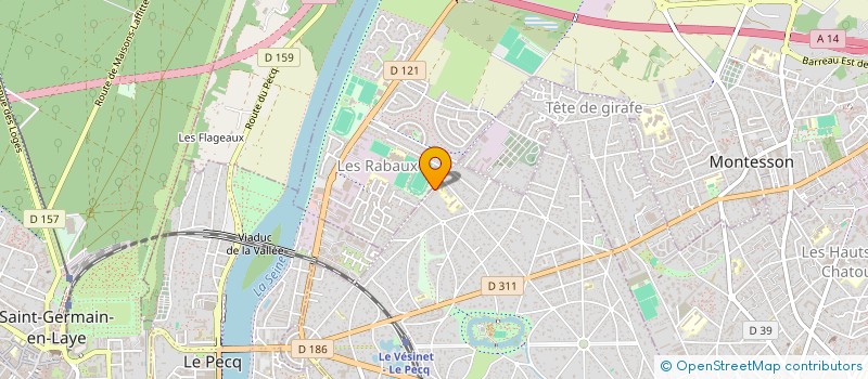 localisation de l'entreprise 881 095 202   LE VESINET