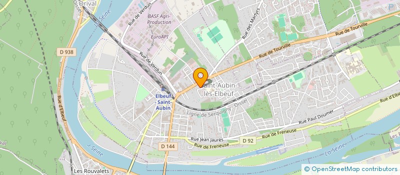 localisation de l'entreprise 881 102 651   ELBEUF