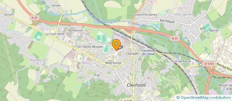 localisation de l'entreprise 881 104 681   BEAUVAIS