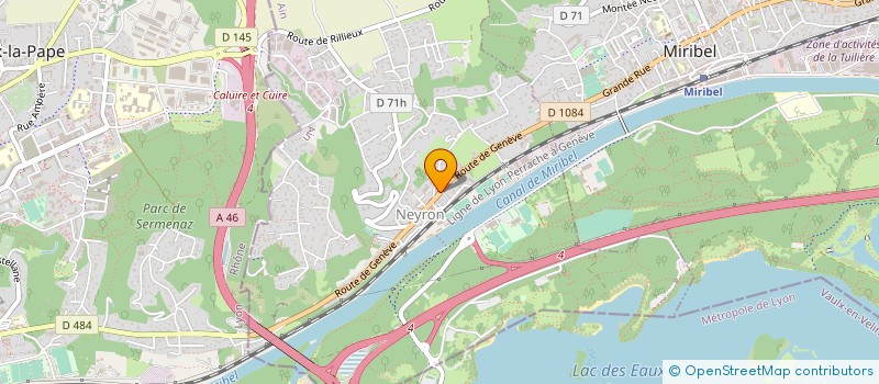 localisation de l'entreprise 881 119 325   NEYRON