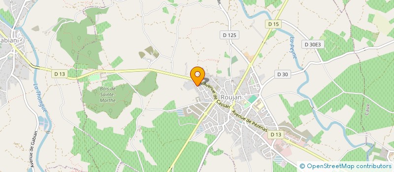 localisation de l'entreprise 881 130 025   ROUJAN