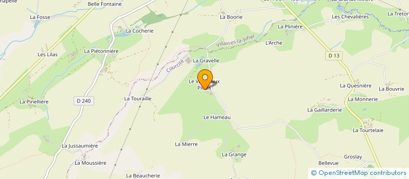 localisation de l'entreprise 881 163 240   COURCITE