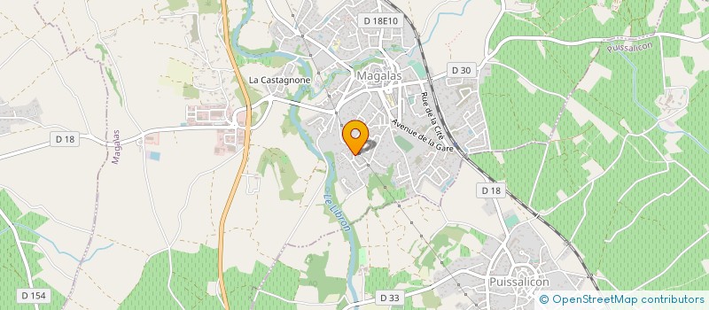 localisation de l'entreprise 881 174 130 à MAGALAS