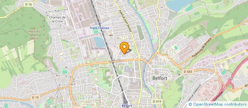 localisation de l'entreprise 881 175 863   BELFORT