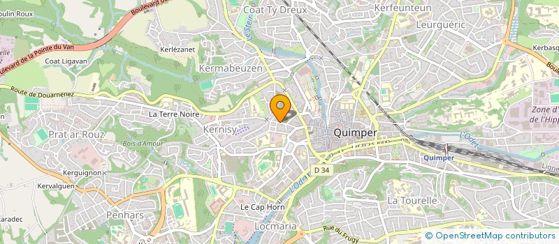 localisation de l'entreprise 881 183 313   QUIMPER