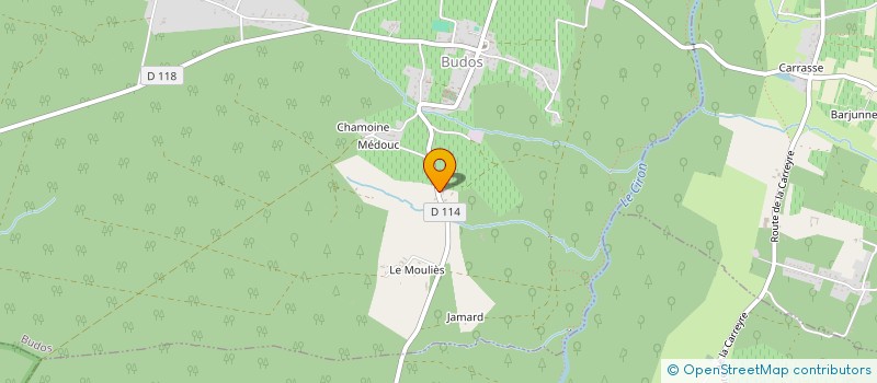 localisation de l'entreprise 881 183 602   BUDOS