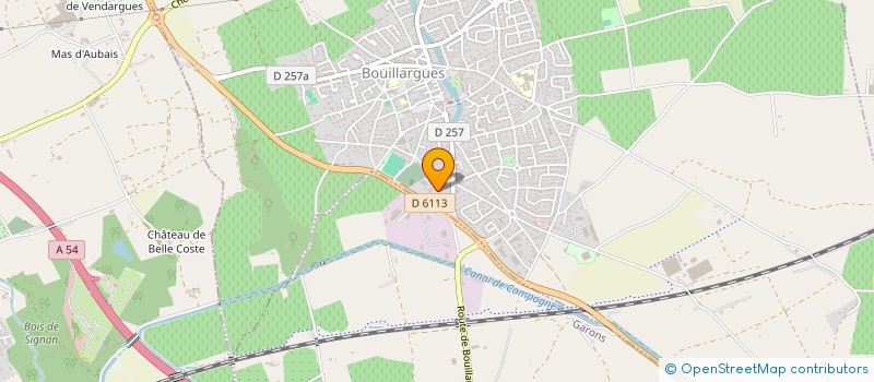 localisation de l'entreprise 881 195 887   BOUILLARGUES