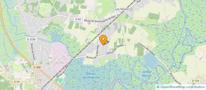 localisation de l'entreprise 881 196 653 à SAINT-HILAIRE-DE-RIEZ