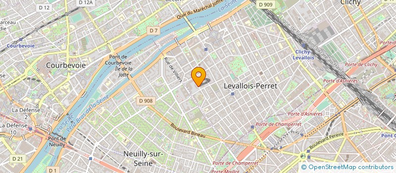 localisation de l'entreprise 881 201 602 à LEVALLOIS-PERRET