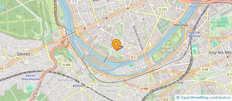 localisation de l'entreprise 881 222 731 à BOULOGNE-BILLANCOURT