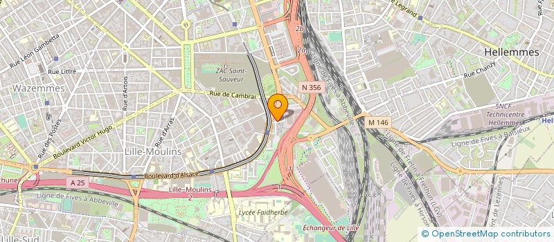 localisation de l'entreprise 881 225 627 à LILLE