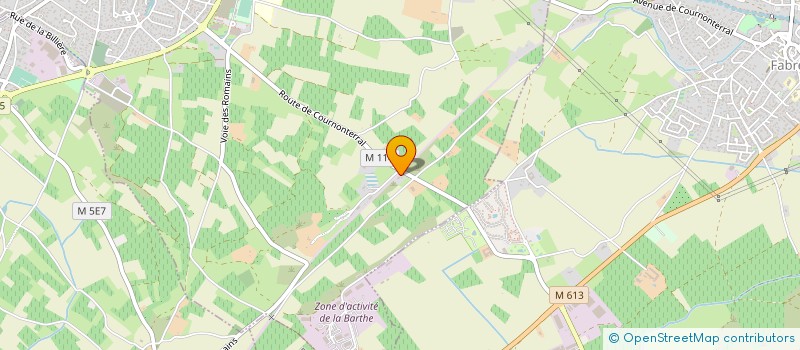 localisation de l'entreprise 881 234 793   COURNONTERRAL