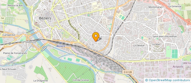 localisation de l'entreprise 881 235 253   BEZIERS