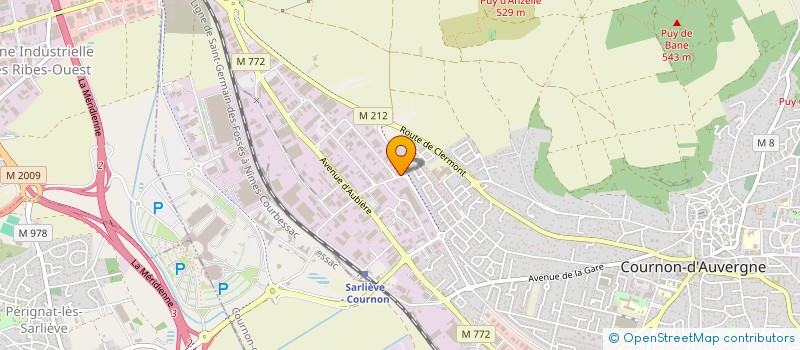 localisation de l'entreprise 881 255 038   COURNON-D'AUVERGNE