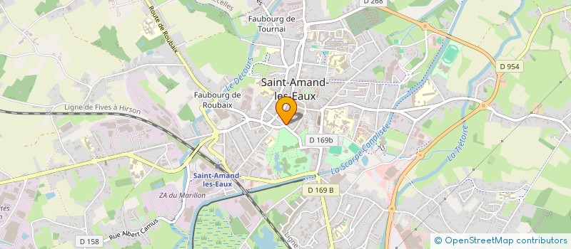 localisation de l'entreprise 881 257 240   SAINT-AMAND-LES-EAUX