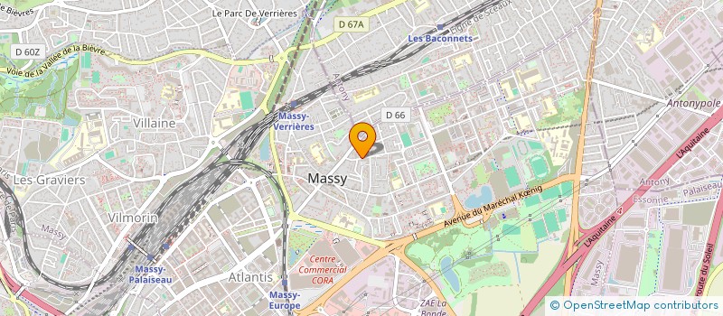 localisation de l'entreprise 881 264 139 à ANTONY