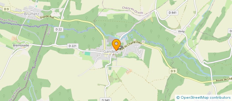 localisation de l'entreprise 881 287 627   MONTIGNY-L'ALLIER