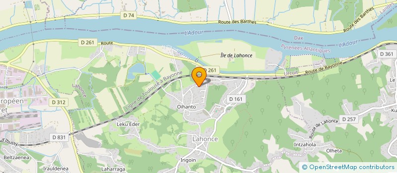 localisation de l'entreprise 881 306 062   LAHONCE