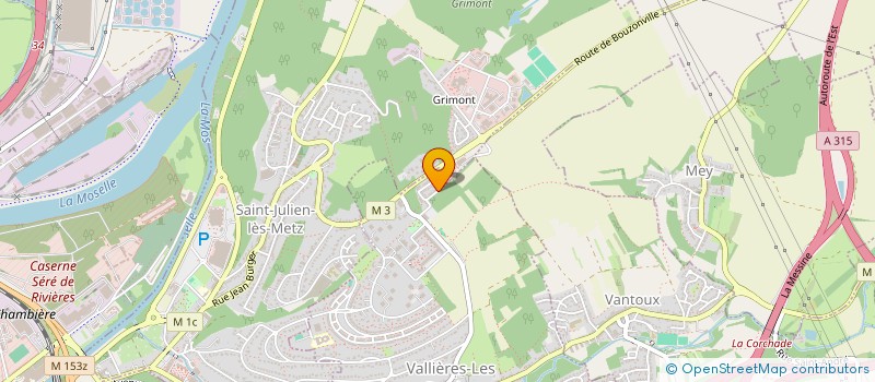 localisation de l'entreprise 881 306 567   METZ