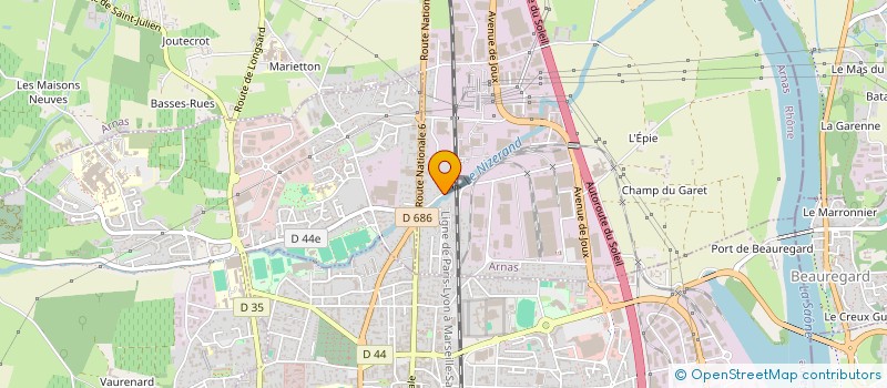 localisation de l'entreprise 881 319 560   ARNAS