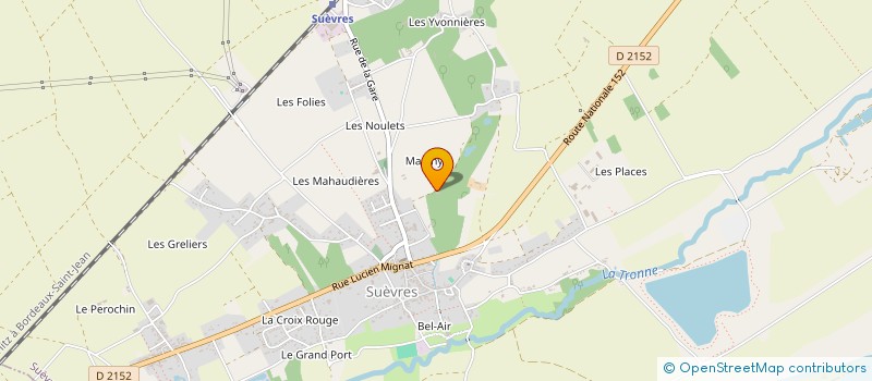 localisation de l'entreprise 881 345 896 à LA FERTE-SAINT-AUBIN