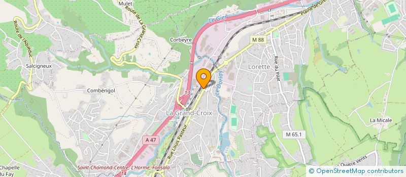 localisation de l'entreprise 881 351 233   SURY-LE-COMTAL