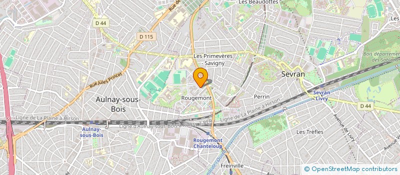 localisation de l'entreprise 881 355 341   SEVRAN