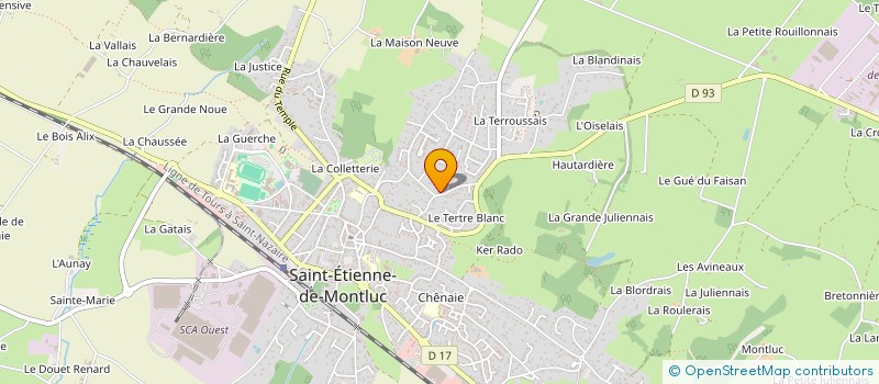 localisation de l'entreprise 881 361 174 à NANTES