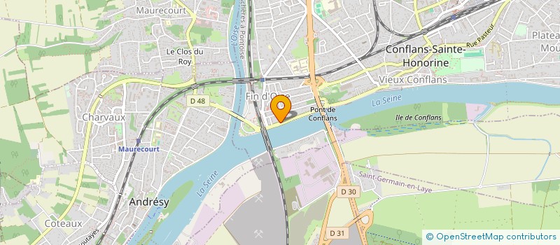 localisation de l'entreprise 881 361 679   ACHERES